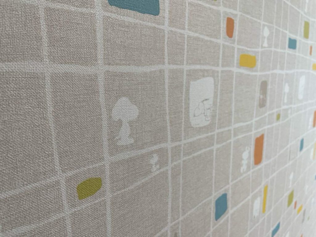 スヌーピーのアクセントクロス