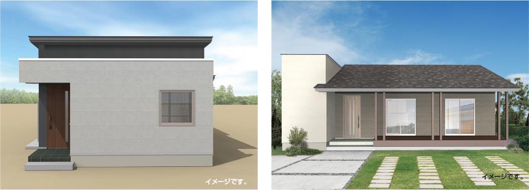 平屋Tino イメージCG 奥州市レスモア
