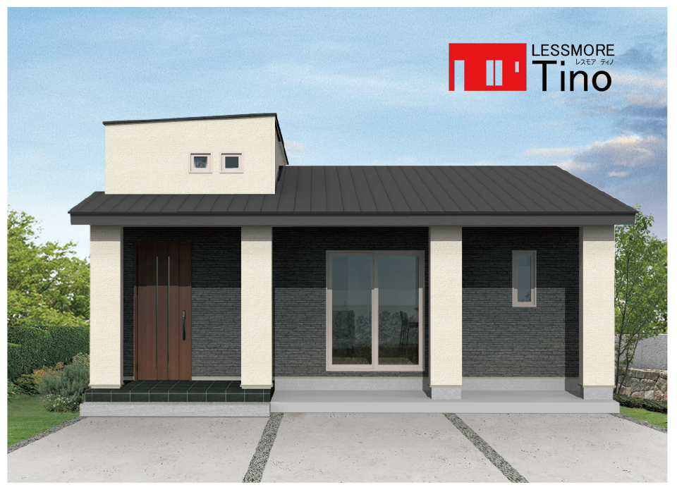 北上市Tinoモデルハウス外観イメージ